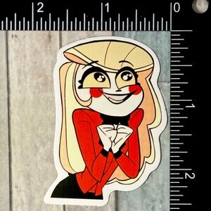 🌀10/$10🌀 Hell Hotel Anime Charlie Reusable Waterproof Vinyl Sticker Decal